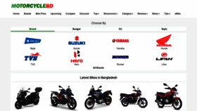 What Motorcyclebd.com website looked like in 2022 (2 years ago)