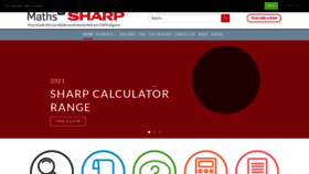 What Mathsatsharp.co.za website looked like in 2022 (1 year ago)