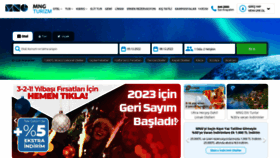 What Mngturizm.com website looked like in 2022 (3 years ago)