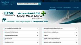 What Medicalexpo.de website looked like in 2022 (1 year ago)