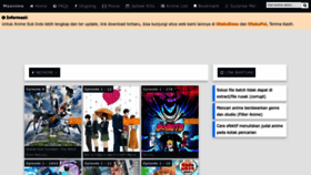 What Maxnime.my.id website looked like in 2022 (1 year ago)