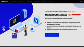 What Minitool.fr website looked like in 2022 (1 year ago)