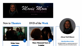 What Moviemom.com website looked like in 2022 (1 year ago)
