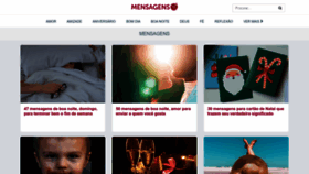 What Mensagens10.com.br website looked like in 2022 (1 year ago)