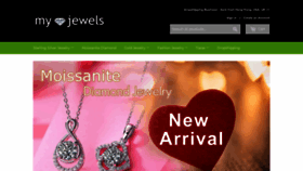 What My-jewels.com website looked like in 2022 (1 year ago)