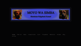 What Moyo-wa-simba.de website looked like in 2022 (1 year ago)