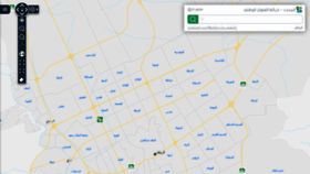 What Maps.address.gov.sa website looked like in 2022 (1 year ago)