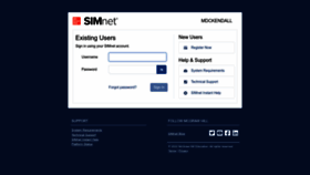What Mdckendall.simnetonline.com website looked like in 2022 (1 year ago)