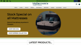 What Mcdermotts.ie website looked like in 2022 (1 year ago)