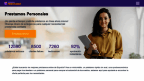 What Miprestamopersonal.es website looked like in 2022 (1 year ago)