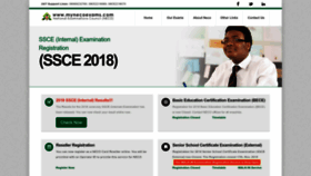 What Mynecoexams.com website looked like in 2022 (1 year ago)