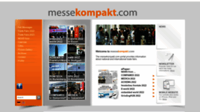 What Messekompakt.com website looked like in 2022 (1 year ago)