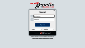 What Mail.genetixbiotech.com website looked like in 2022 (1 year ago)