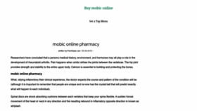 What Mobicmeloxicam.top website looked like in 2022 (1 year ago)
