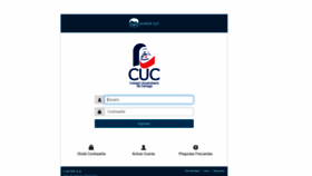 What Matriculacuc.ac.cr website looked like in 2022 (1 year ago)