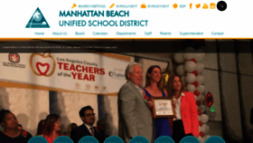What Mbusd.org website looked like in 2022 (2 years ago)