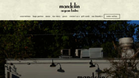 What Mandolinrestaurant.com website looked like in 2022 (1 year ago)