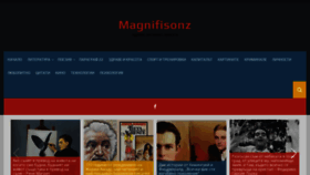 What Magnifisonz.com website looked like in 2022 (1 year ago)