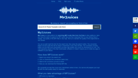 What Mp3juices.lat website looked like in 2022 (1 year ago)