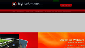 What Mylivestreams.com website looked like in 2022 (1 year ago)