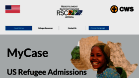 What Mycase.rscafrica.org website looked like in 2022 (1 year ago)