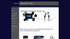 What Mobileinformationlabs.com website looked like in 2022 (1 year ago)