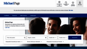 What Michaelpage.com.mx website looked like in 2023 (2 years ago)