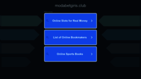 What Modabetgiris.club website looked like in 2023 (1 year ago)