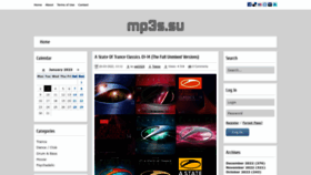 What Mp3s.su website looked like in 2023 (1 year ago)