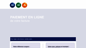 What Mmapay.fr website looked like in 2023 (2 years ago)