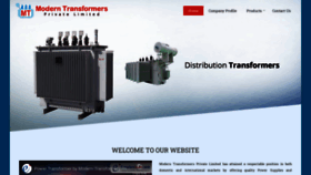 What Moderntransformers.com website looked like in 2023 (1 year ago)
