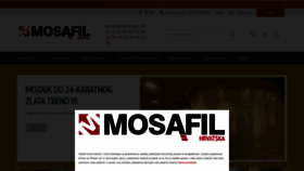 What Mosafil.hr website looked like in 2023 (1 year ago)