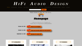 What Mh-audio.nl website looked like in 2023 (3 years ago)
