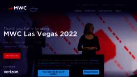 What Mwcamericas.com website looked like in 2023 (1 year ago)