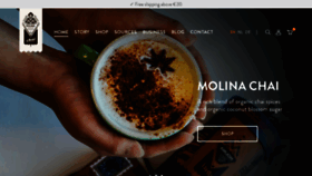 What Molinachai.nl website looked like in 2023 (3 years ago)