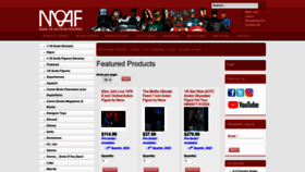 What Manofactionfigures.com website looked like in 2023 (1 year ago)