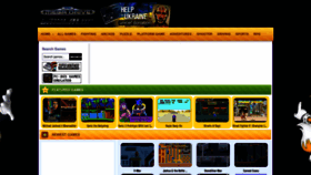 What Megadrive-emulator.com website looked like in 2023 (1 year ago)