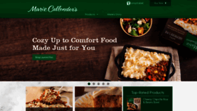 What Mariecallendersmeals.com website looked like in 2023 (2 years ago)