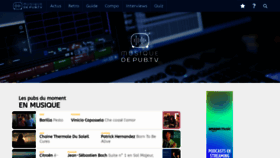 What Musiquedepub.tv website looked like in 2023 (1 year ago)