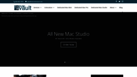 What Macminivault.com website looked like in 2023 (1 year ago)