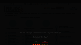 What Mr-joy.nl website looked like in 2023 (1 year ago)