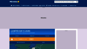 What Meteocity.com website looked like in 2023 (1 year ago)