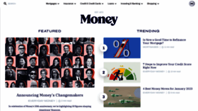 What Money.com website looked like in 2023 (1 year ago)