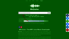 What Mp3juicescc.co.za website looked like in 2023 (1 year ago)