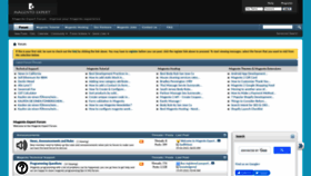 What Magentoexpertforum.com website looked like in 2023 (1 year ago)