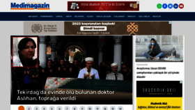 What Medimagazin.com.tr website looked like in 2023 (2 years ago)