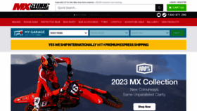 What Mxstore.com.au website looked like in 2023 (1 year ago)