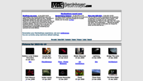 What Macdesktops.com website looked like in 2023 (1 year ago)