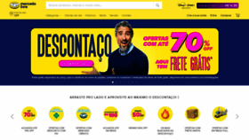 What Mercadolivre.com.br website looked like in 2023 (1 year ago)