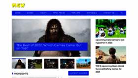 What Magicgameworld.com website looked like in 2023 (1 year ago)